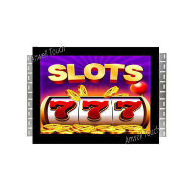 15 inch IR 3M/ELO Touch Screen Gaming Monitor RS232 / USB cho máy chơi game Kiosk tương tác