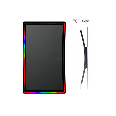 43 Inch Gaming PCAP màn hình cảm ứng cong 1k với phản ứng 5 Msec cho tủ