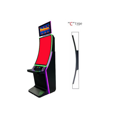 43 Inch Gaming PCAP màn hình cảm ứng cong 1k với phản ứng 5 Msec cho tủ