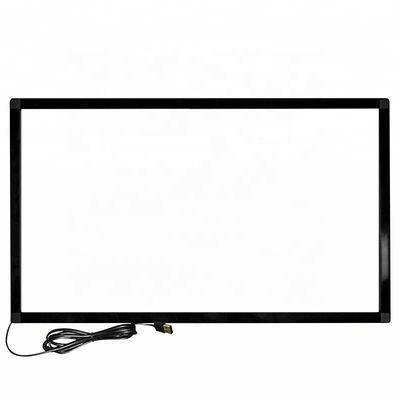55"Inch Infrared Multi Touch Overlay Kit Open Frame Đen 300cd/M2