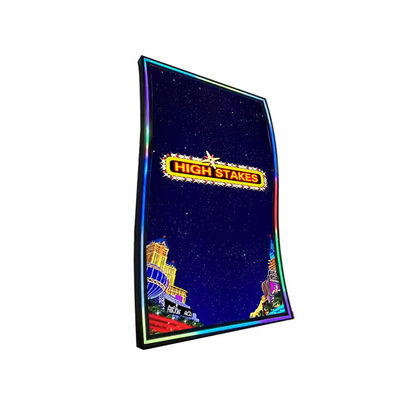 55 Inch S Shape PCAP 3M/ELO Curved Touch Screen Protocol Monitor cho màn hình chơi game dọc