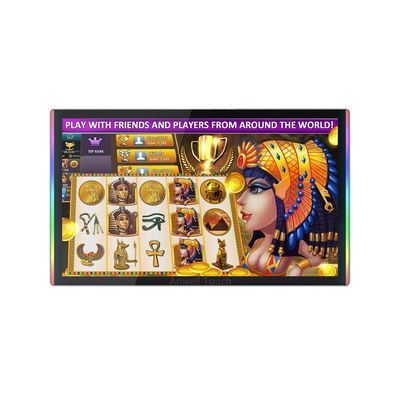 23'' chống trầy xước màn hình cảm ứng màn hình chơi game với Side + Edge LED Bezel cho Aristocrat Helix