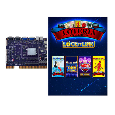 Trò chơi kỹ năng 4in1 Pcb nhiều trò chơi khóa nó liên kết xổ số cho máy chơi arcade