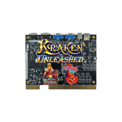 Trò chơi bảng kỹ năng nhiều trò chơi Kraken phát hành 2in1 cho máy chơi game