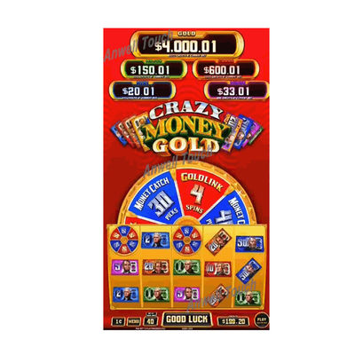Vertical Skill Game Pcb Board Crazy Money Gold Cho Máy chơi trò chơi