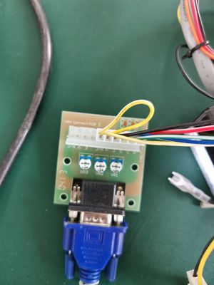 VGA RGB CGA Connector For POG POT O Gold Signal Converter PCB Board Phụ tùng