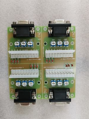 VGA RGB CGA Connector For POG POT O Gold Signal Converter PCB Board Phụ tùng