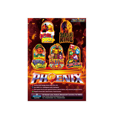IGS Phoenix 5in1 Vertical Skill Game PCB English\Chinese 1 năm bảo hành