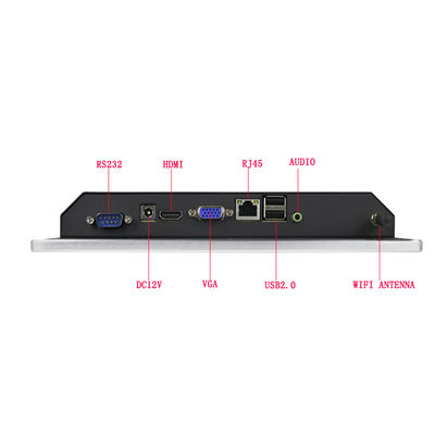 1280 * 800 Công nghiệp 10,1 Inch Capacitive Touch Screen Window OS 16,7M
