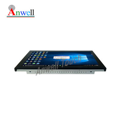 300cd / m2 15,6 inch Công nghiệp Capacitive All In One PC màn hình cảm ứng với Window OS