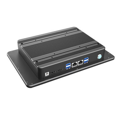 10.1 inch 1920 * 1200 All In One màn hình cảm ứng công nghiệp PC màu đen cho cửa sổ và Linux