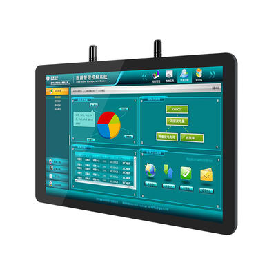 10.1 inch 1920 * 1200 All In One màn hình cảm ứng công nghiệp PC màu đen cho cửa sổ và Linux