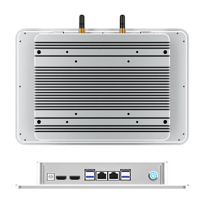 Bạc HD1920 * 1080 Công nghiệp Capacitive All In One Touch Screen Computer 11.6 Inch Với Window OS