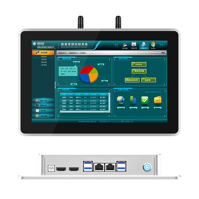 Bạc HD1920 * 1080 Công nghiệp Capacitive All In One Touch Screen Computer 11.6 Inch Với Window OS