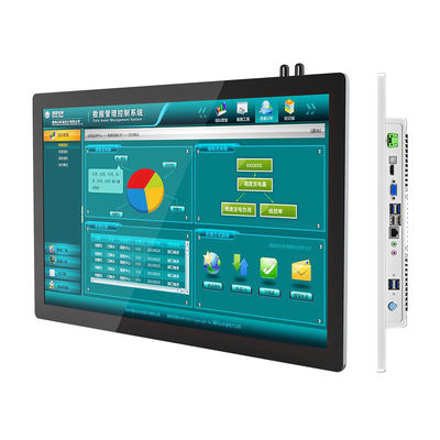 Tường gắn tất cả trong một máy tính màn hình cảm ứng 1920 × 1080 FHD tất cả trong một máy tính 18,5 "