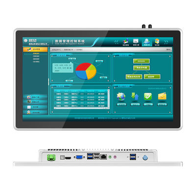 Tường gắn tất cả trong một máy tính màn hình cảm ứng 1920 × 1080 FHD tất cả trong một máy tính 18,5 "