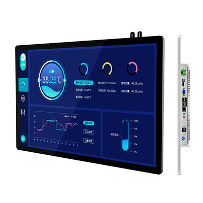 1920×1080 FHD All In One PC màn hình cảm ứng 21,5" chống nước Kinh doanh Công nghiệp sử dụng tường gắn