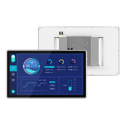 1920×1080 FHD All In One PC màn hình cảm ứng 21,5" chống nước Kinh doanh Công nghiệp sử dụng tường gắn