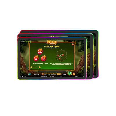 DC 12V Gaming PCAP màn hình cảm ứng 1920 X 1080 450cd/m2 Độ sáng tương thích với giao thức 3M/ELO