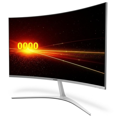 Màn hình chơi game cong tùy chọn một lần chạm nhiều lần chạm 1000 1 Tỷ lệ tương phản cho loạt trò chơi